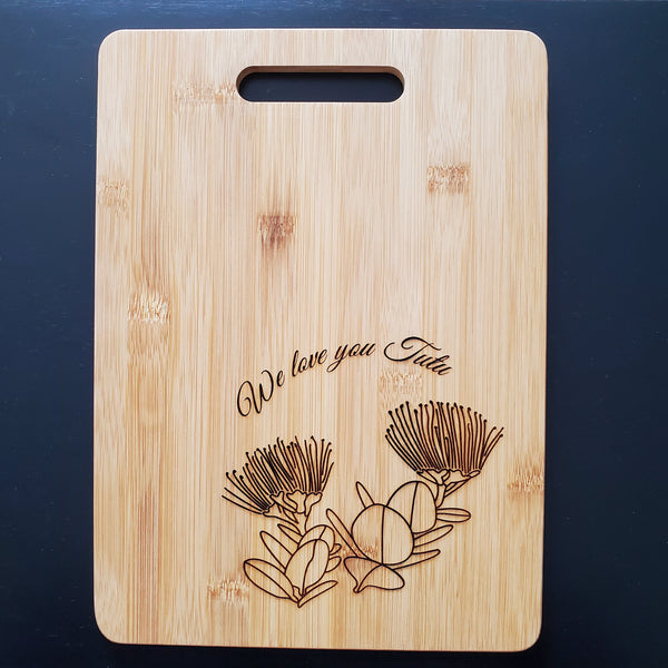 Lehua Bloom Cutting Board