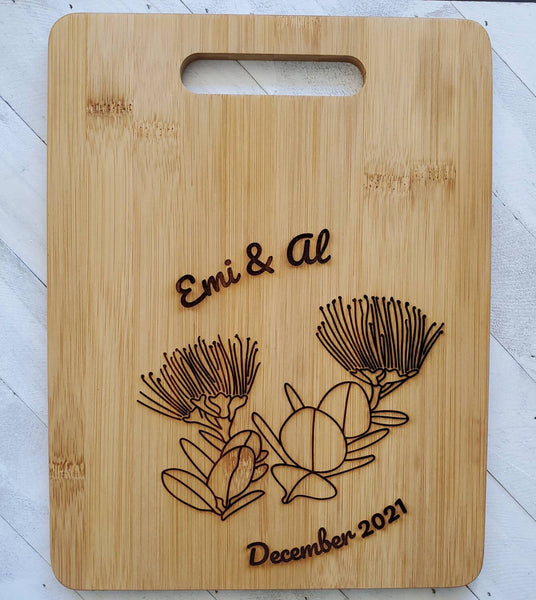 Lehua Bloom Cutting Board