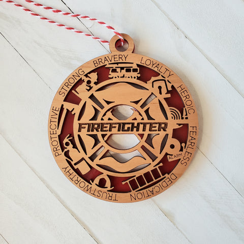 First Responder Ornaments (Can be Personalized)