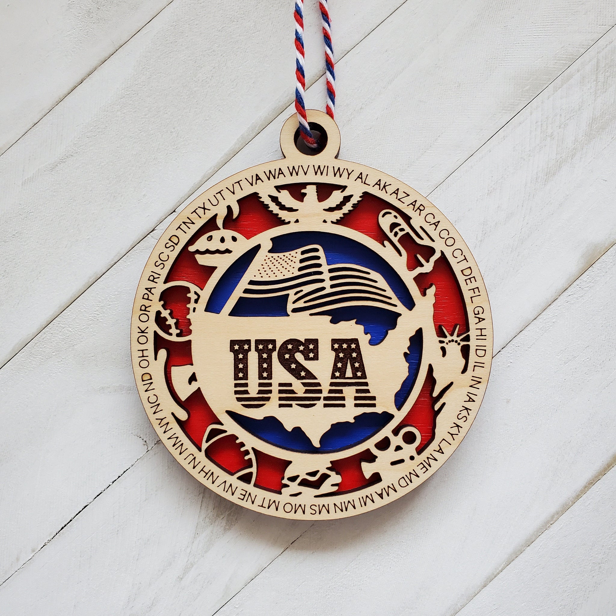 USA Ornament