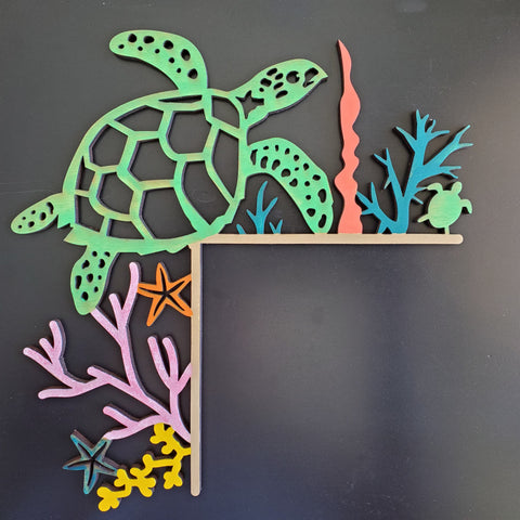 Turtle (Honu) Door Trim Corner Sitter