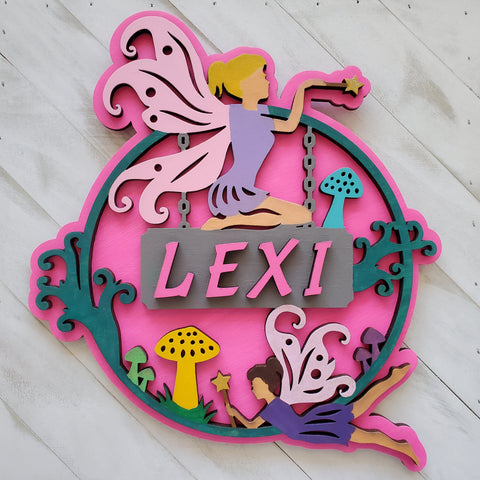 Fairy Personalized Sign