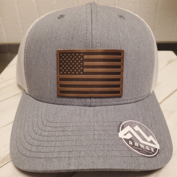 USA FLAG HAT Thin Blue Line