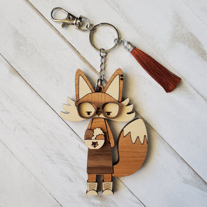 Fox Keychain