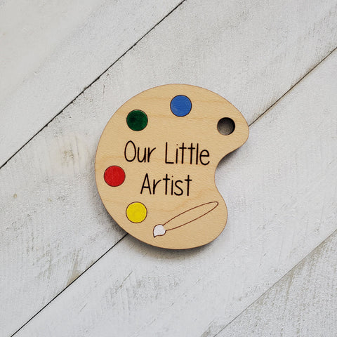 Our Little Artist Art Palette Magnet