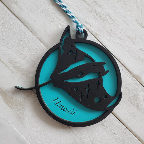 Manta Ray Ornament